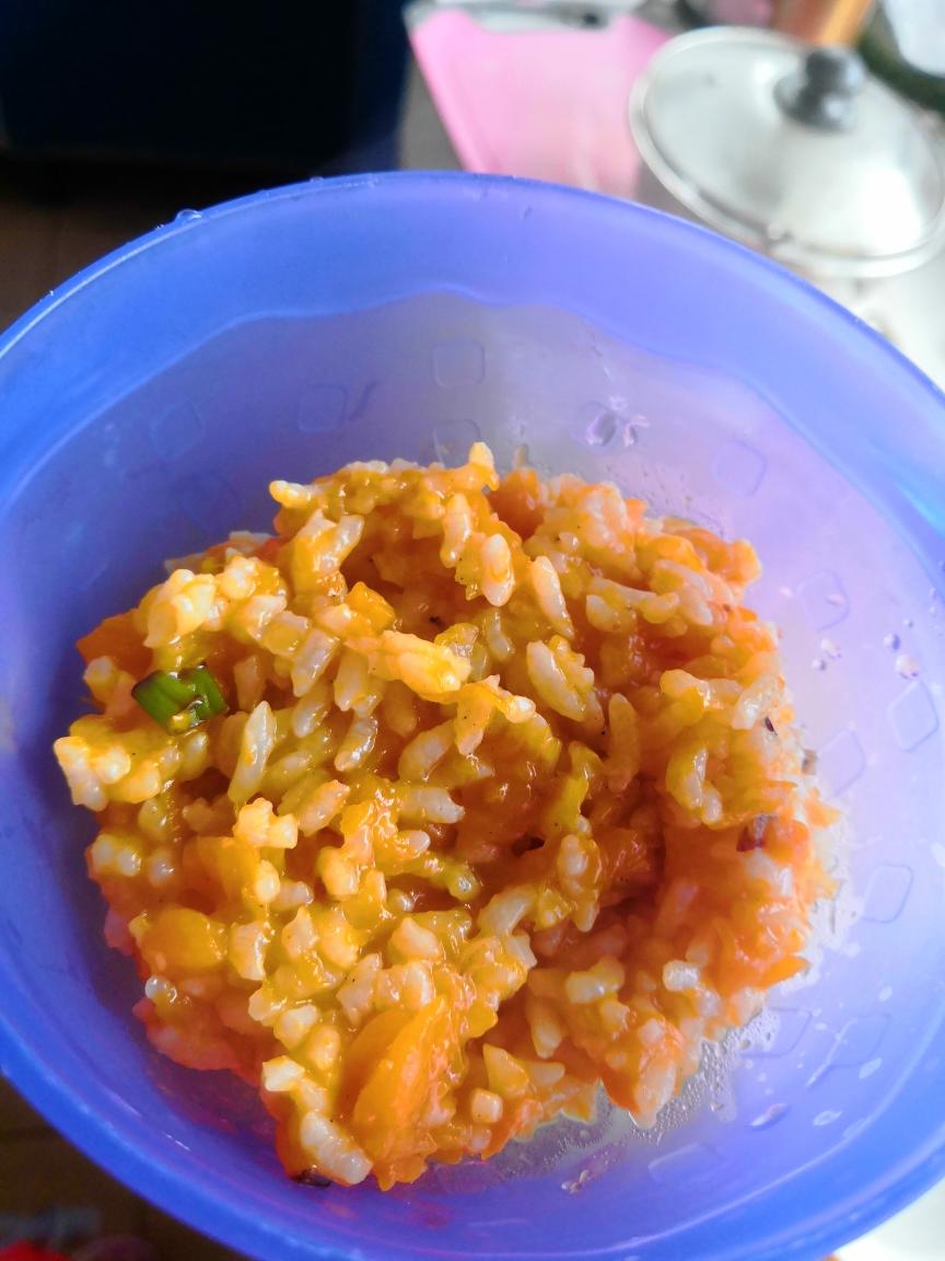 宝宝营养餐—南瓜炒米饭