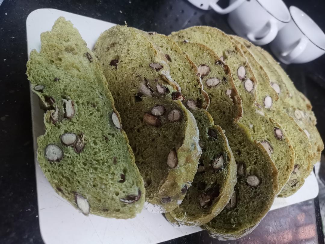 抹茶免揉简单快手欧包