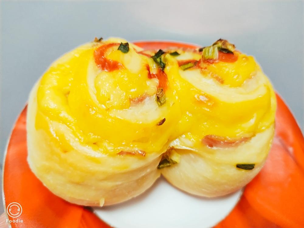 培根芝士面包船（咸面包）汤种加老面团