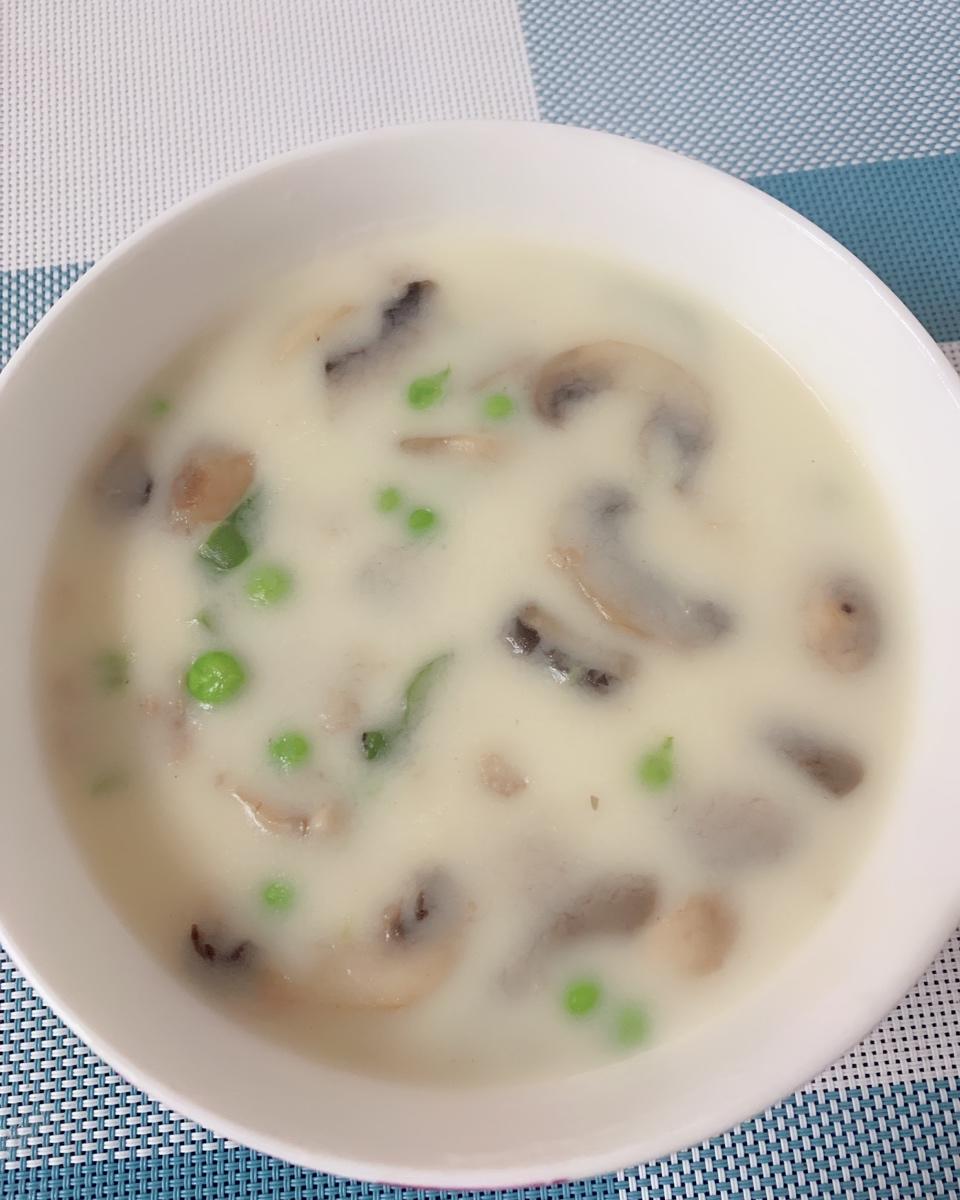 奶油鸡茸蘑菇汤（必胜客同款）