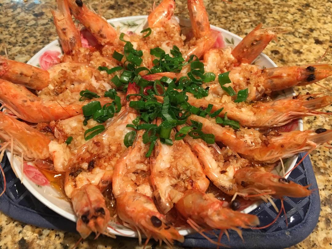 蒜蓉粉丝蒸虾