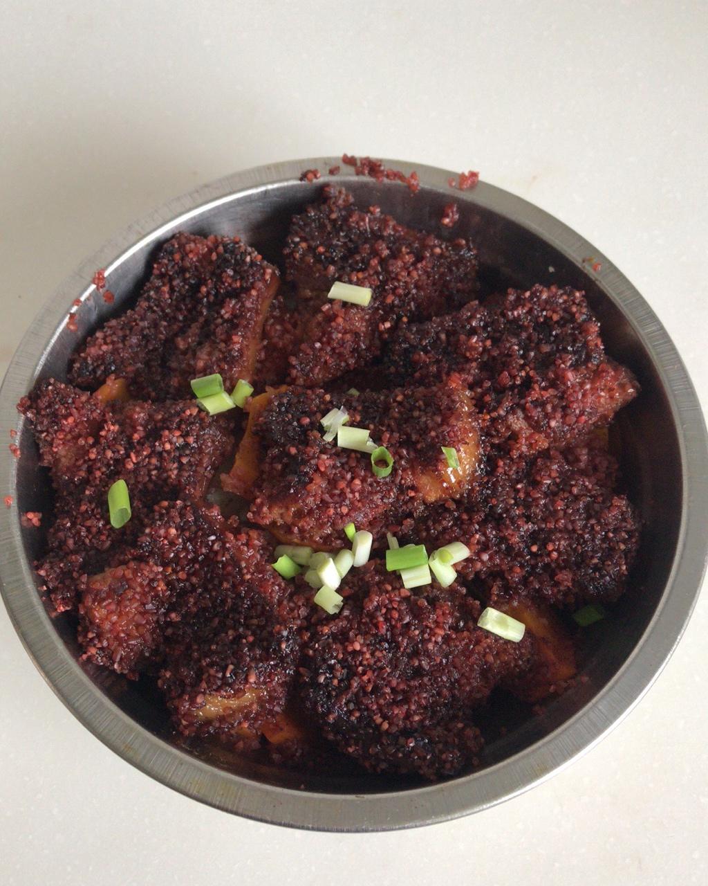 豆子崔做的粉蒸肉(高压锅)