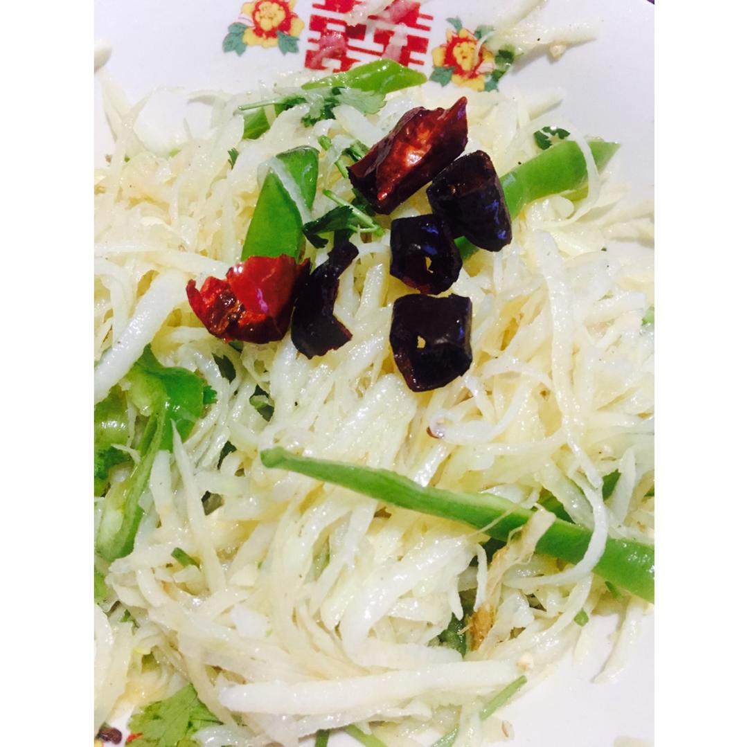 炝拌土豆丝