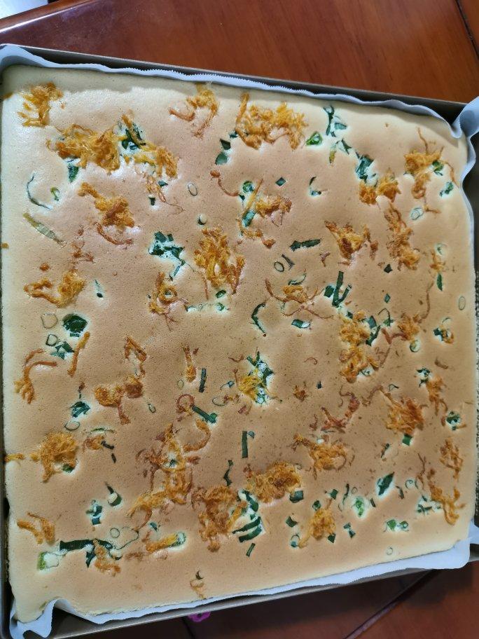 香葱肉松肥蛋糕卷～