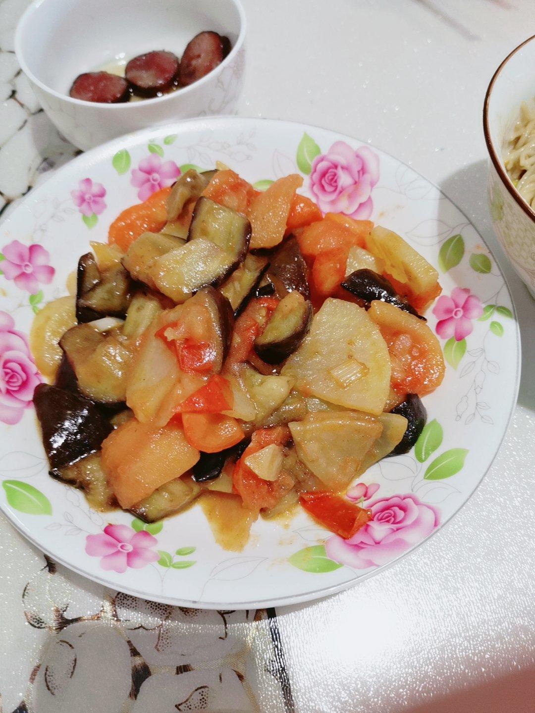 家常烧茄子（比较简单）