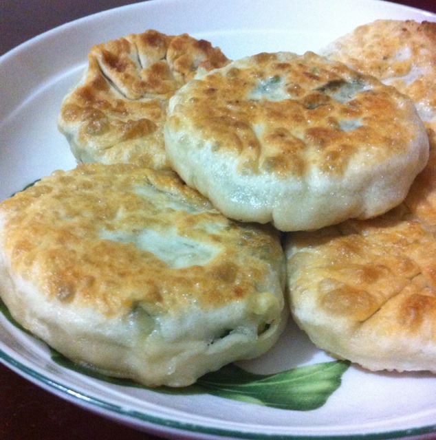 韭菜鸡蛋馅饼