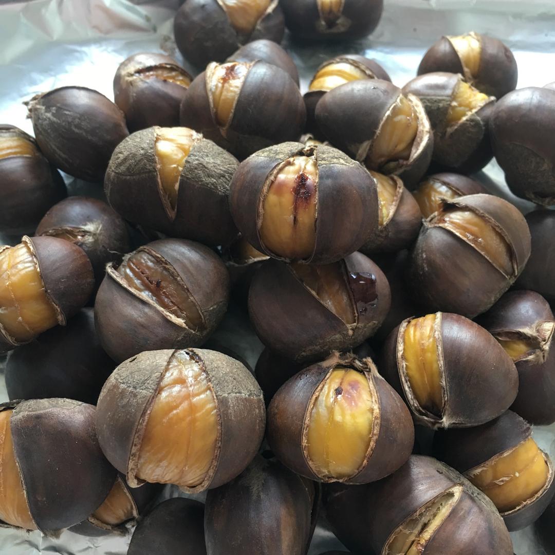 新手零失败烤栗子