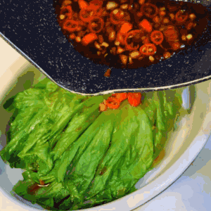 水煮生菜or白菜的做法 步骤5