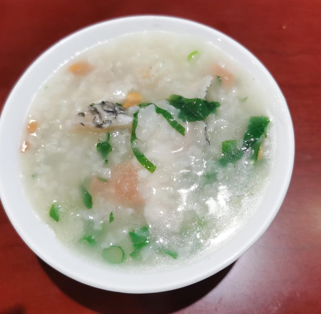 帆1716做的生滚鱼片粥