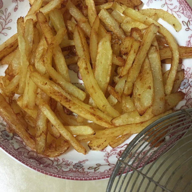 简易炸薯条