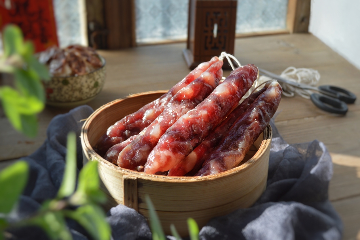 广式腊肠：原味腊肠，家的味道的做法