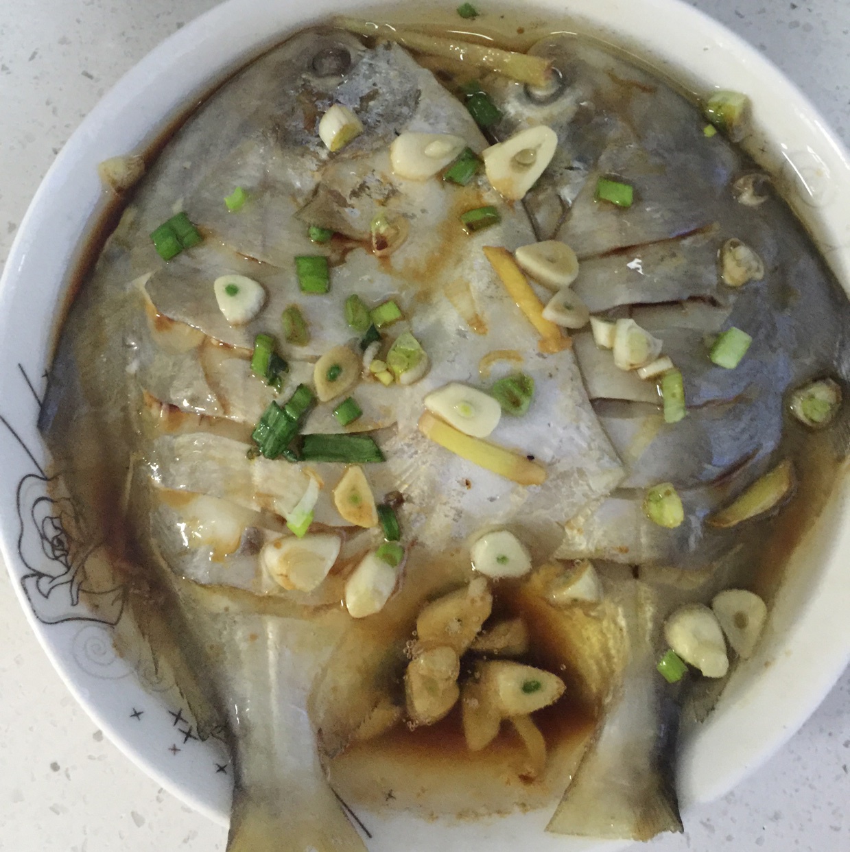清蒸鲳鱼