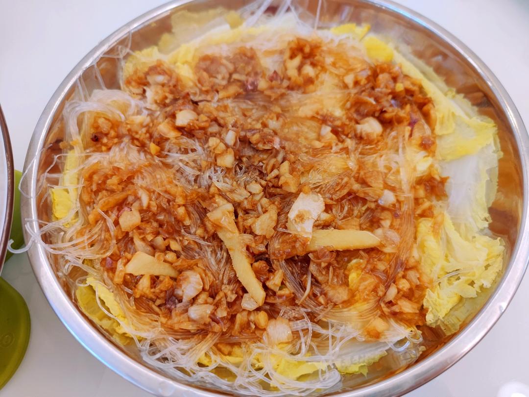 蒜蓉粉丝蒸娃娃菜