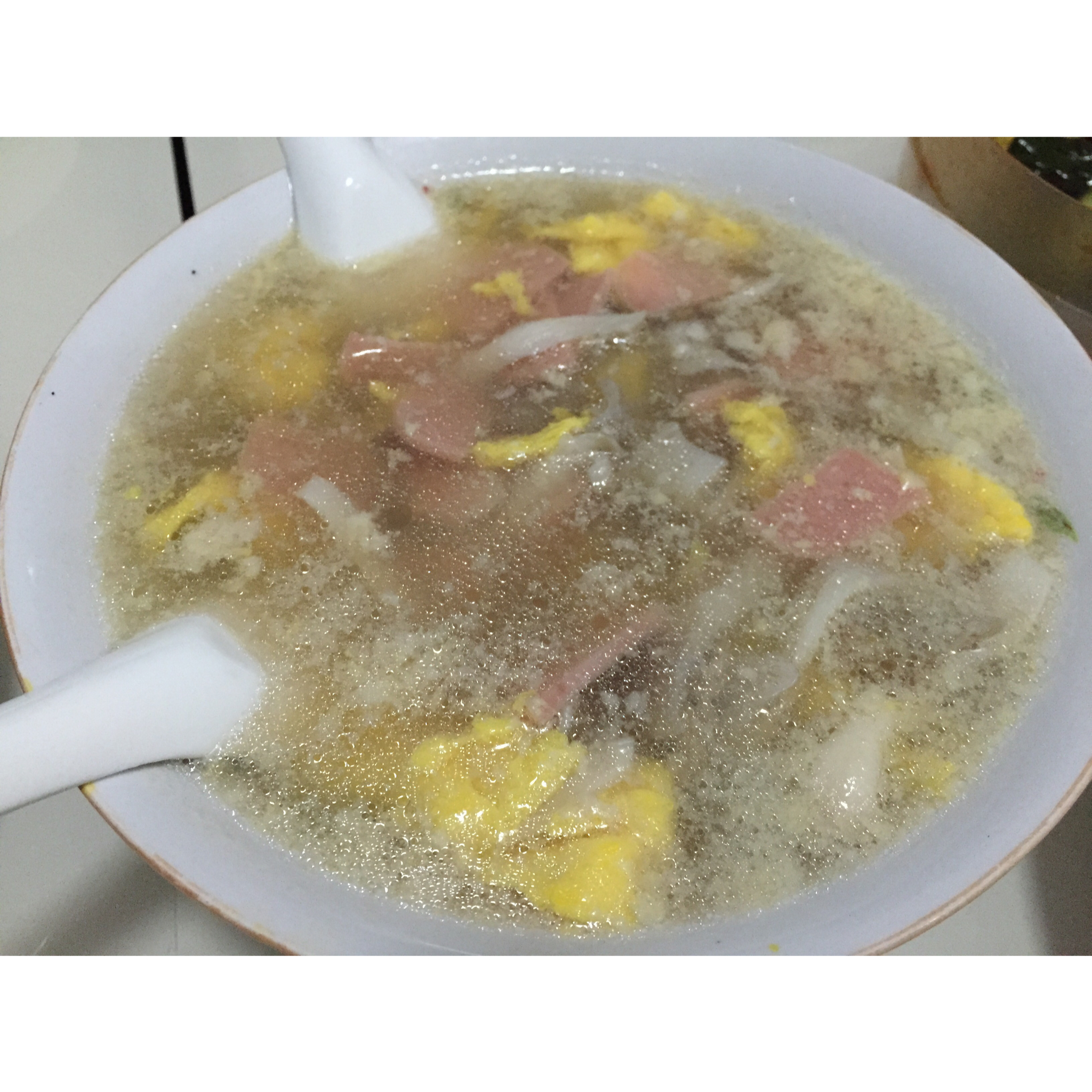 平菇蛋汤