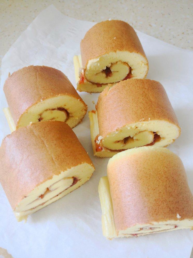 原味基础蛋糕卷(小五卷)