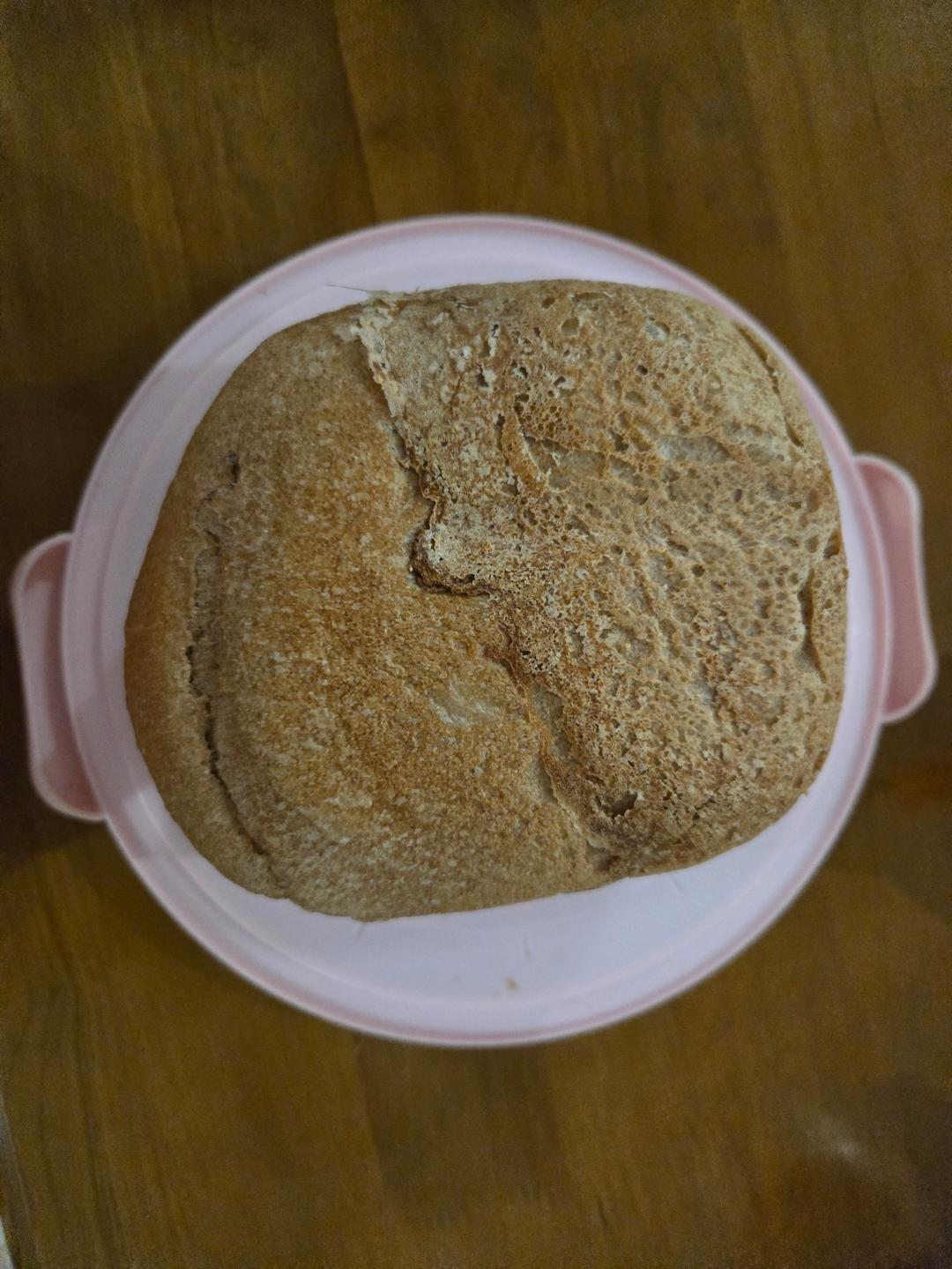 松下面包机p1000无油无糖100%全麦吐司