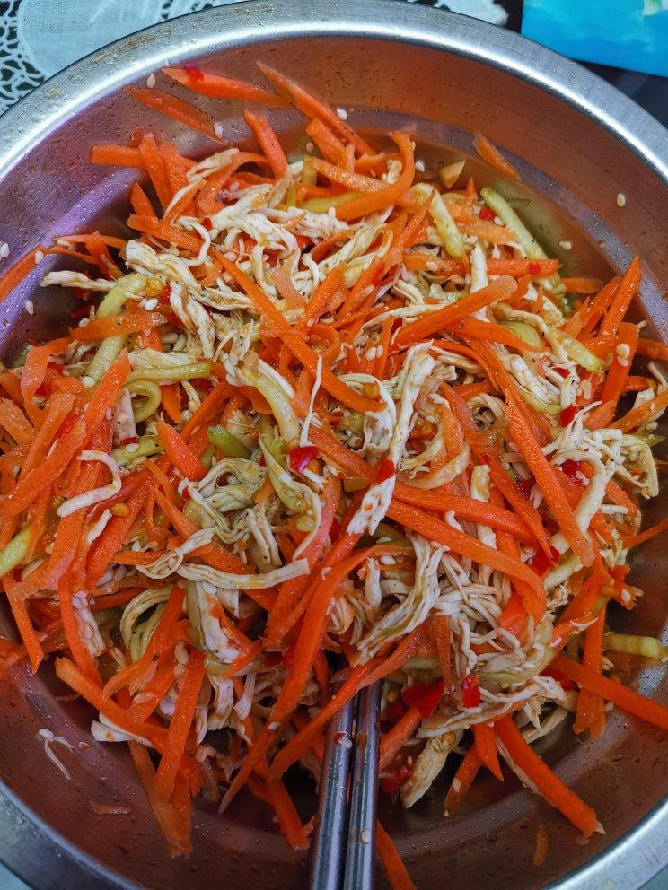 麻辣鸡丝￨吃不胖超级过瘾