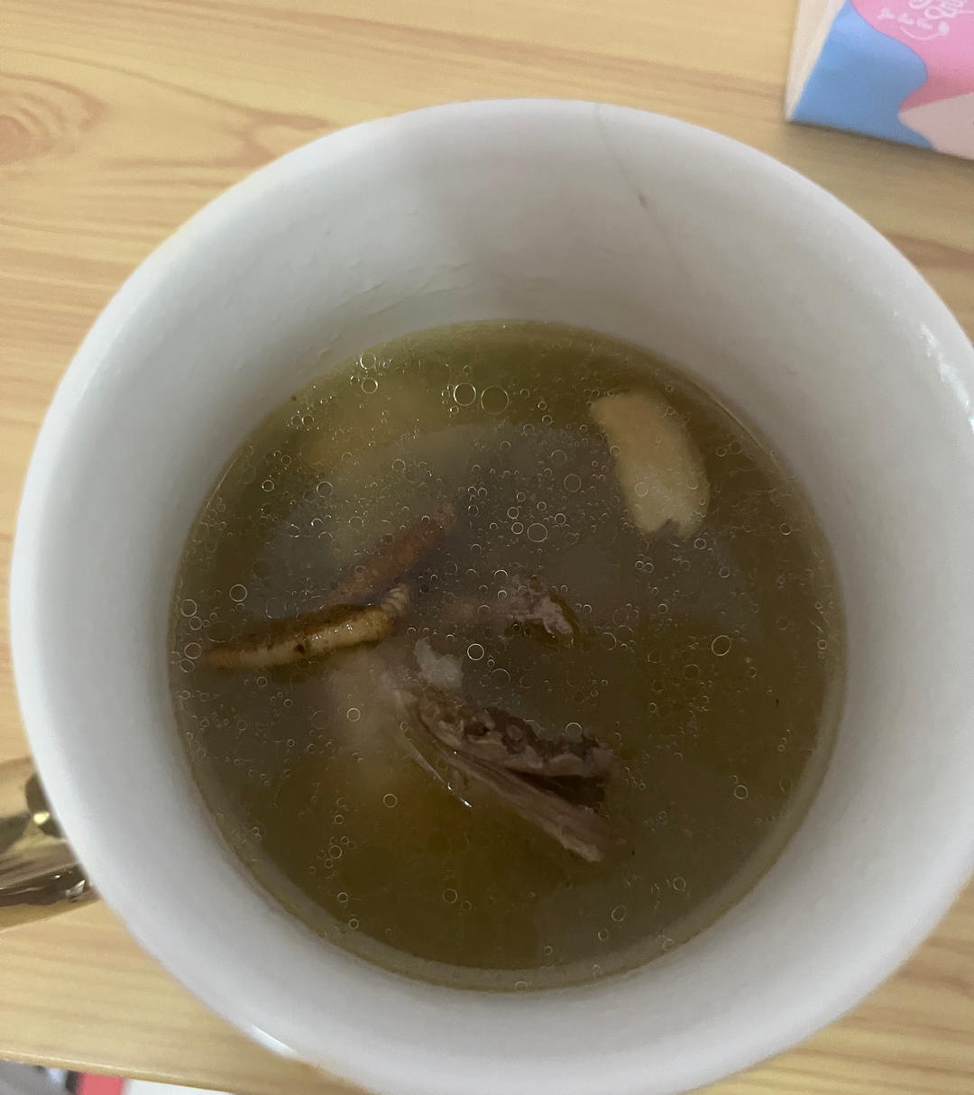 虫草陈皮西洋参炖瘦肉