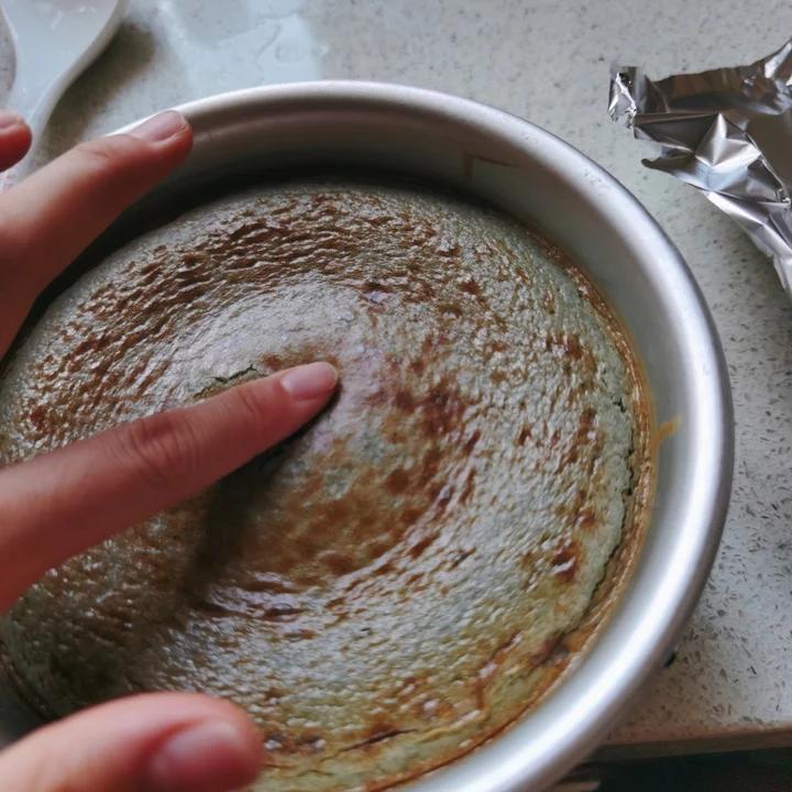 流心抹茶巴斯克芝士蛋糕