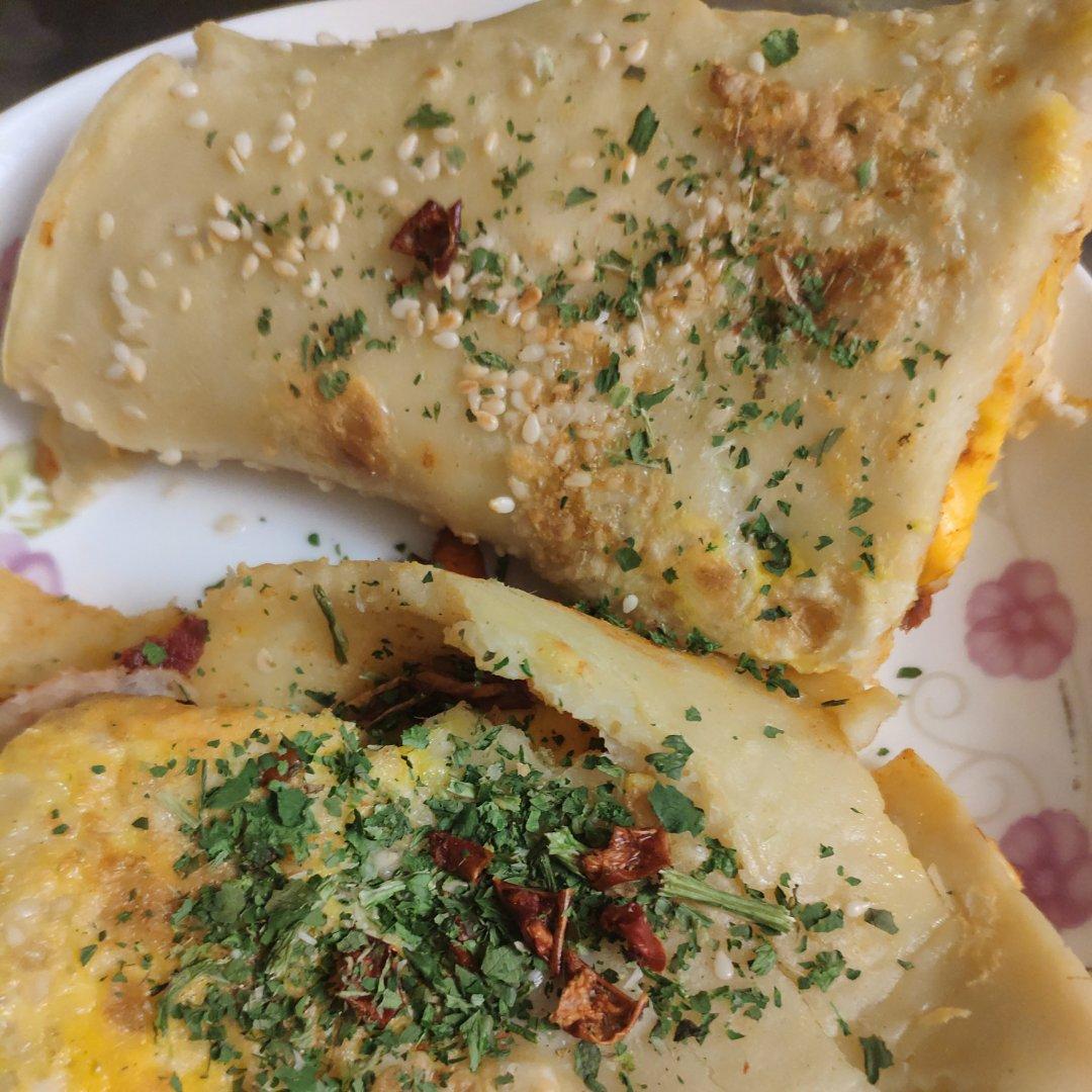 用电饼铛做美味煎饼果子