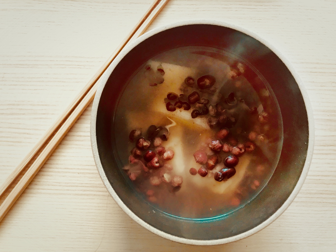 日式年糕红豆汤