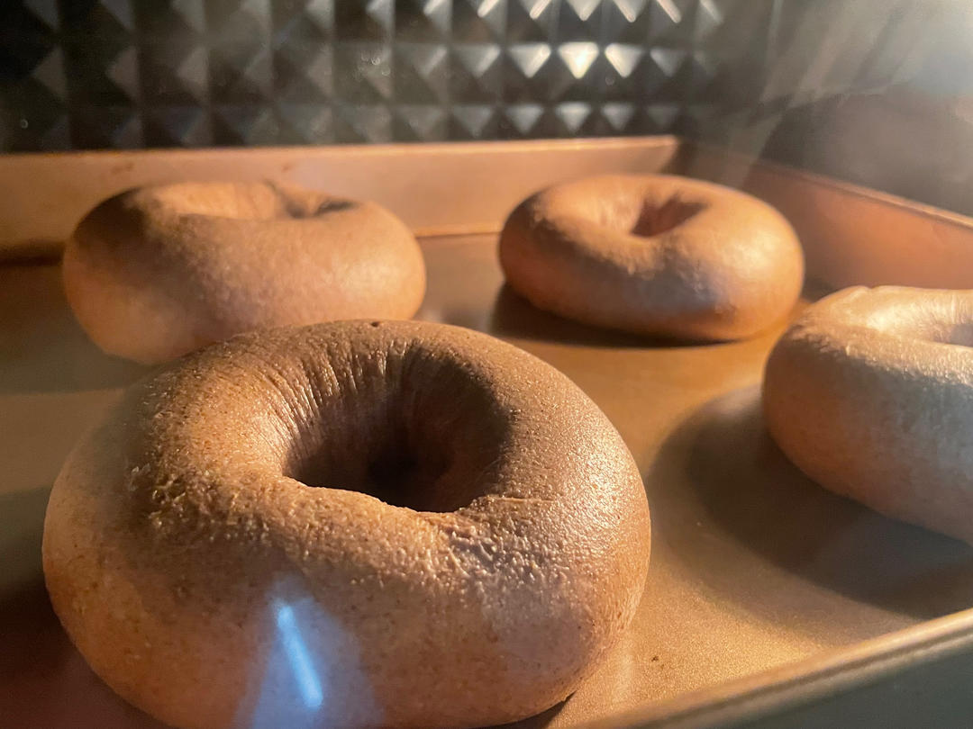 100%全麦贝果 基础纯全麦贝果