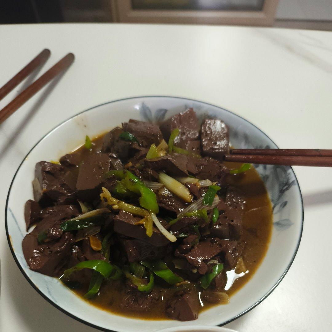 无敌好吃入味红烧猪血