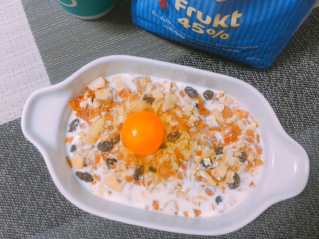 减脂香蕉烤燕麦