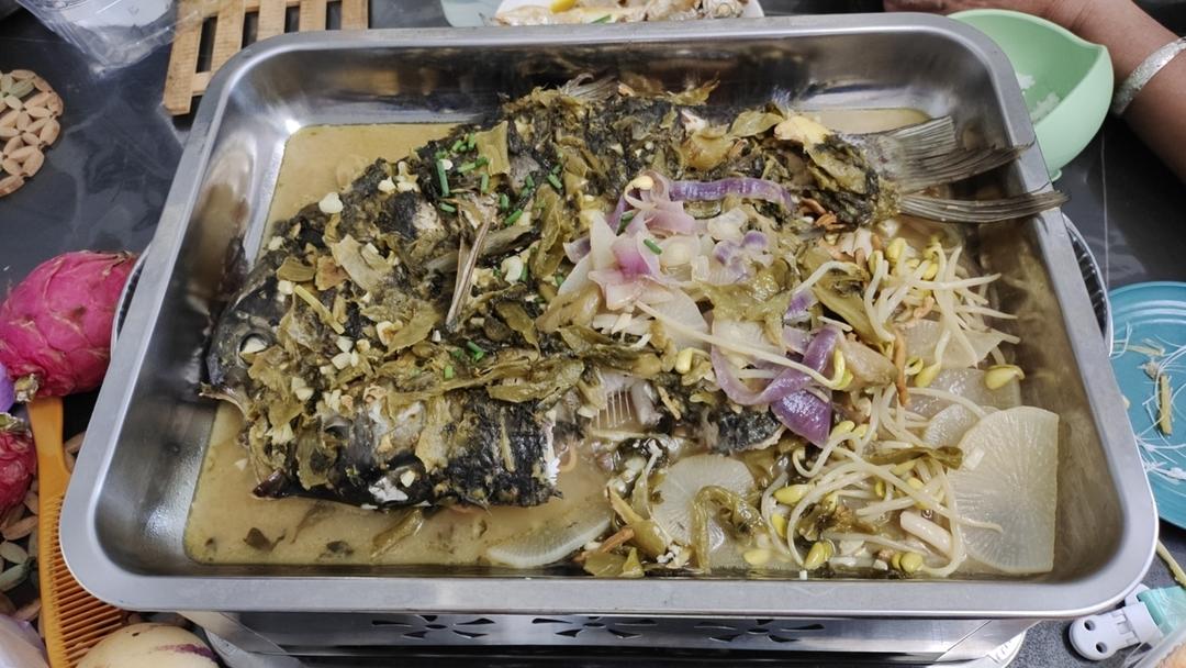 酸菜烤鱼（烤箱版）