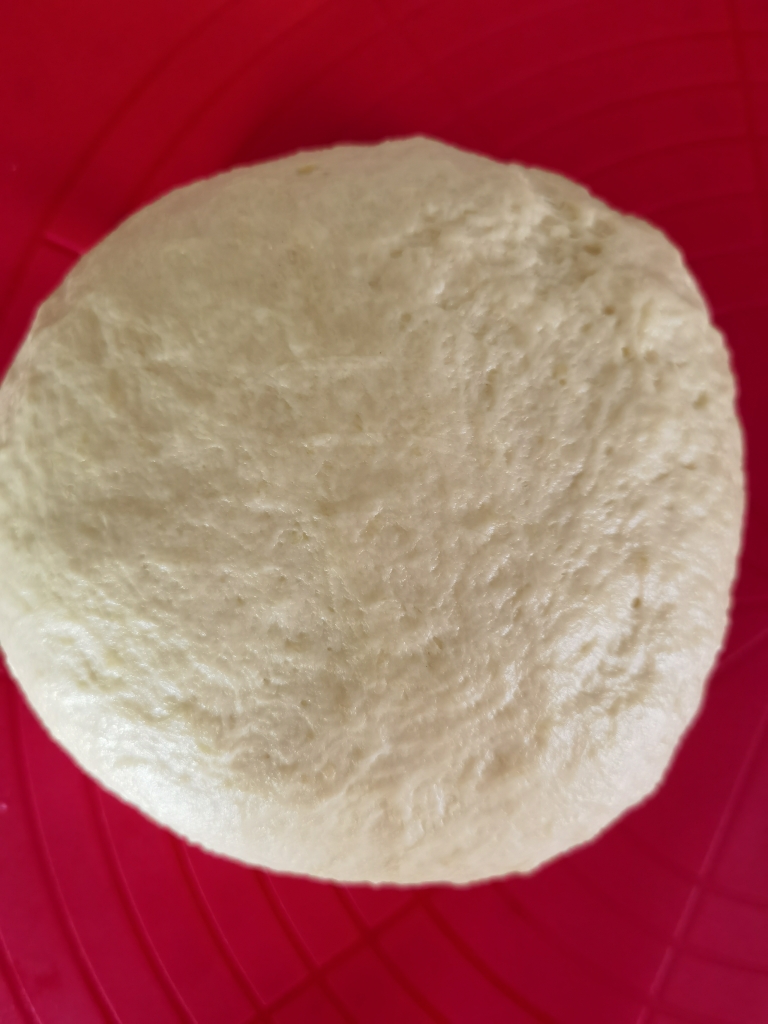好吃的老面包，用普通面粉就可以做，不揉手套膜一样柔软拉丝的做法 步骤11