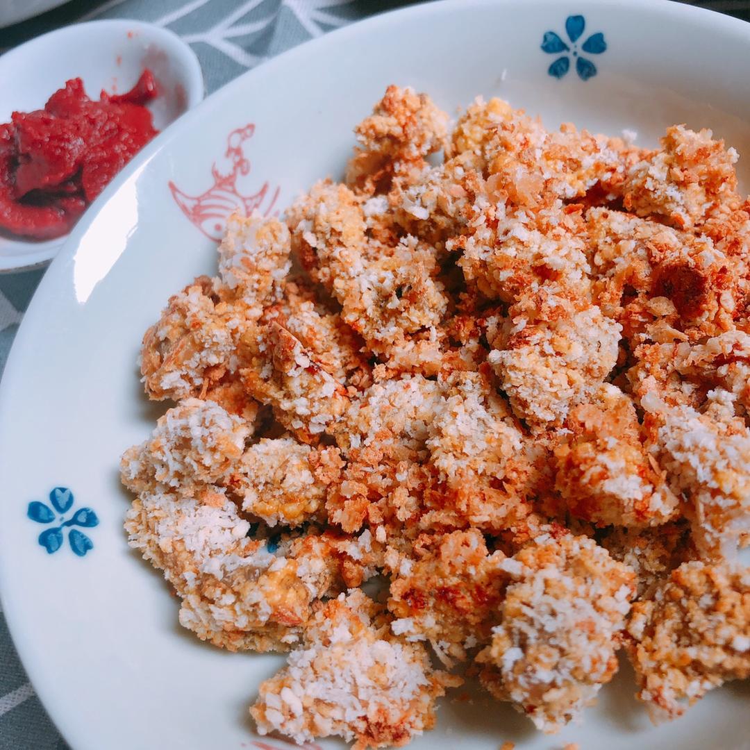 无油烤箱版鸡米花~低卡炸鸡 by牛奶和爱丽丝