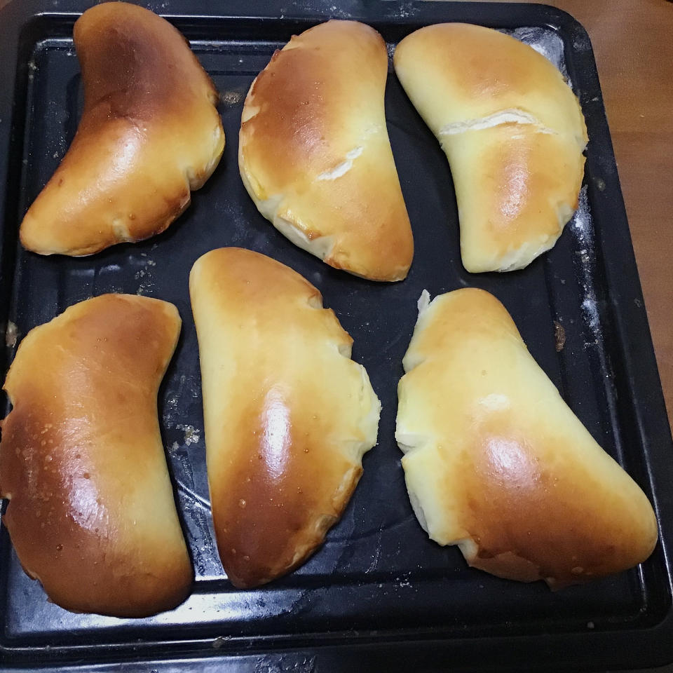 免揉！日式卡仕达面包
