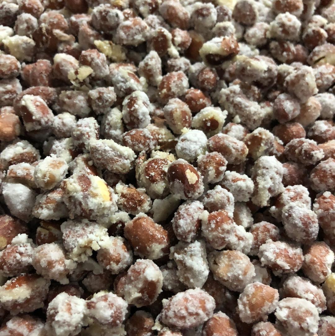 安然2做的挂霜花生