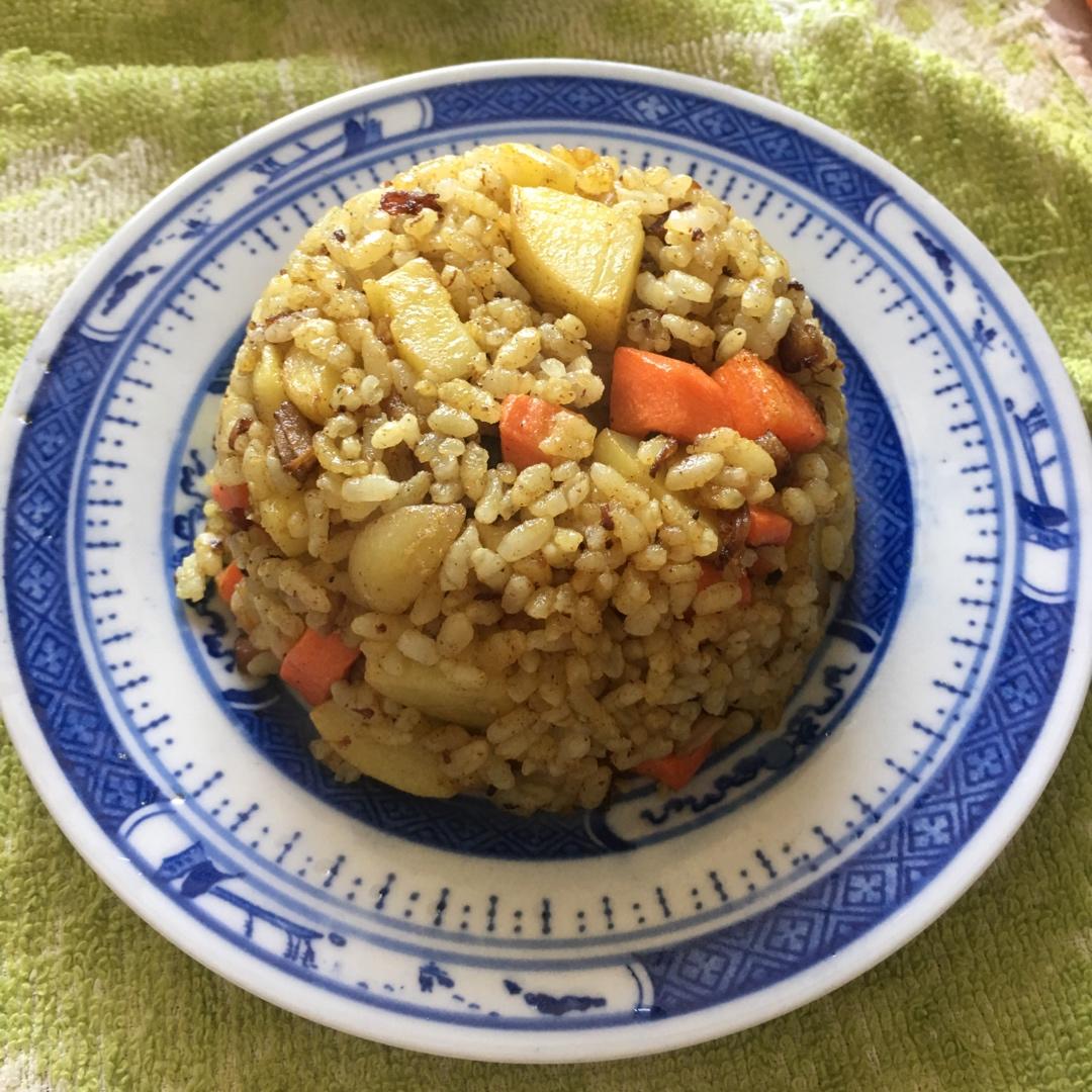 咖喱炒饭
