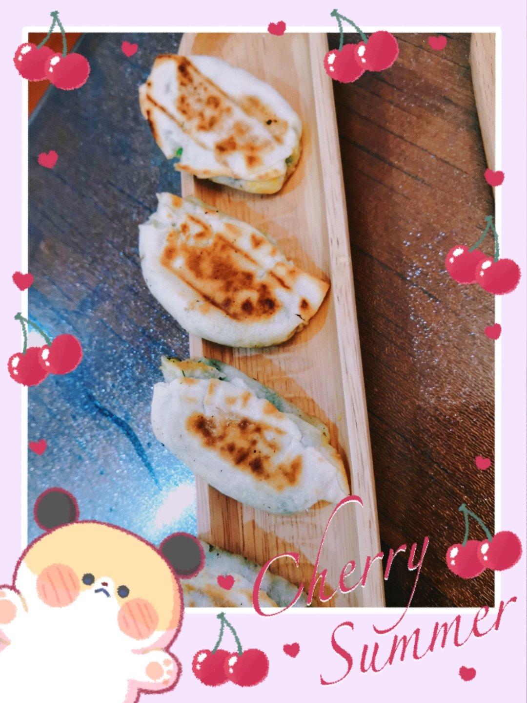 电饼铛版韭菜盒子