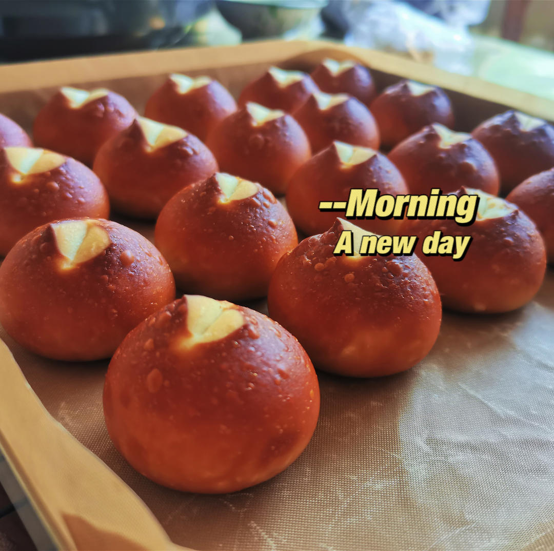 碱水小丸子（超可爱好操作的碱水面包）