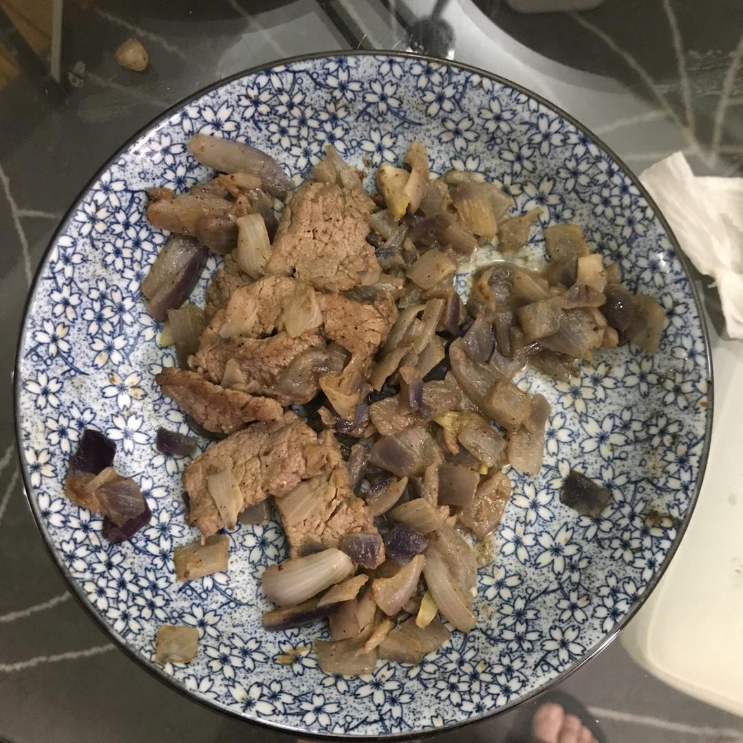 洋葱牛肉丝