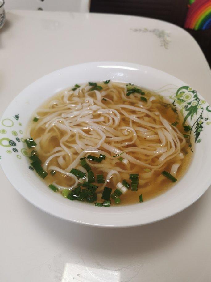 快手早餐-酱汤面，汤都喝光