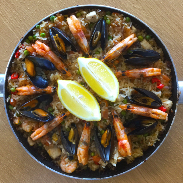 正宗paella 西班牙海鲜饭