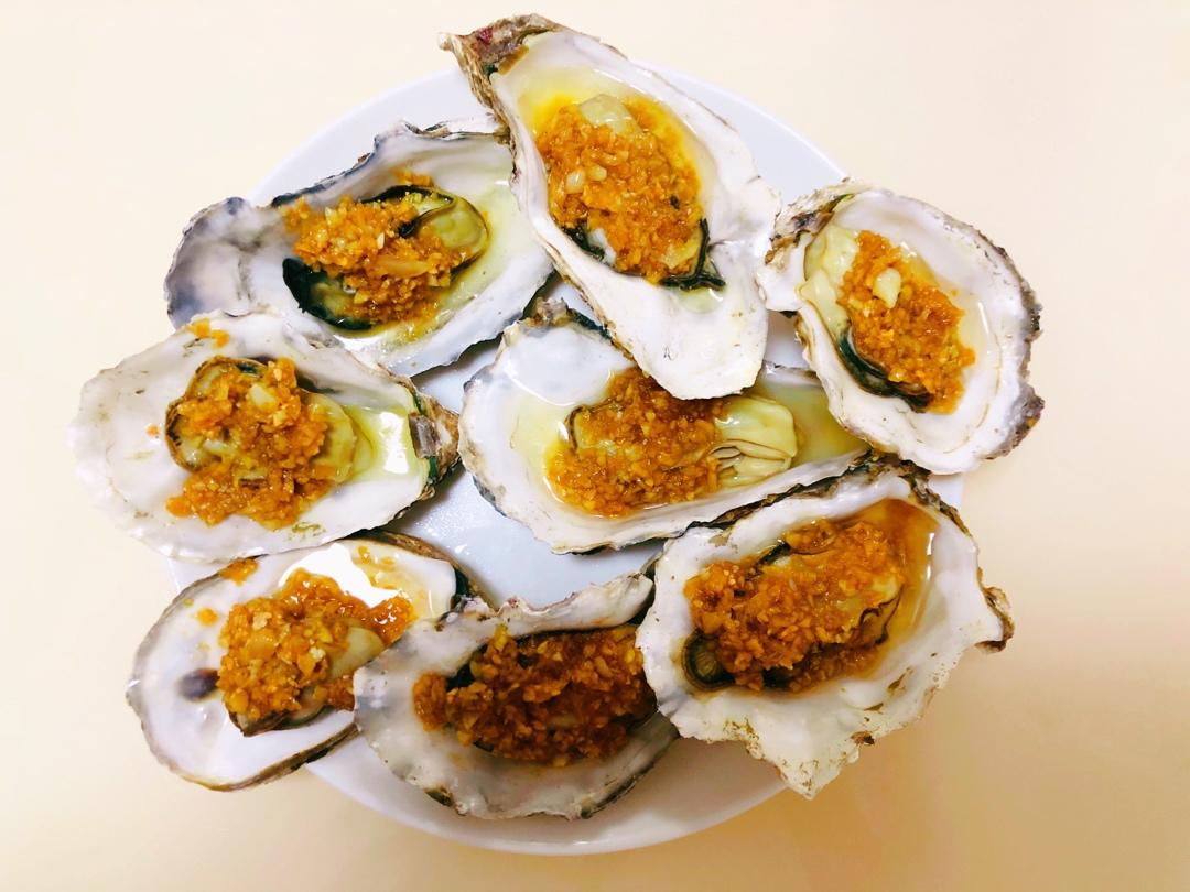 超简单的蒜蓉粉丝生蚝