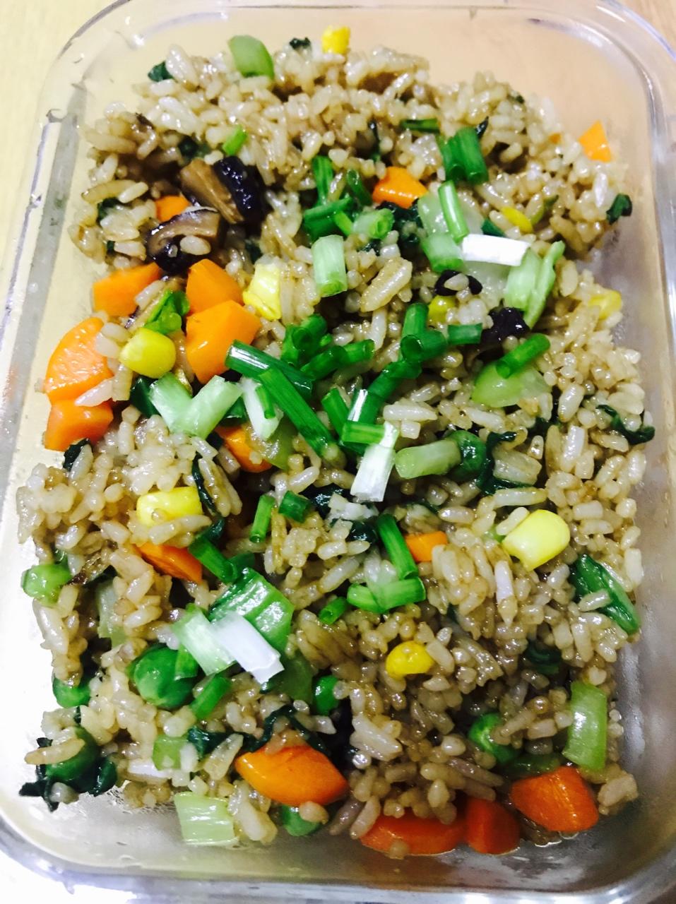 酱油素炒饭