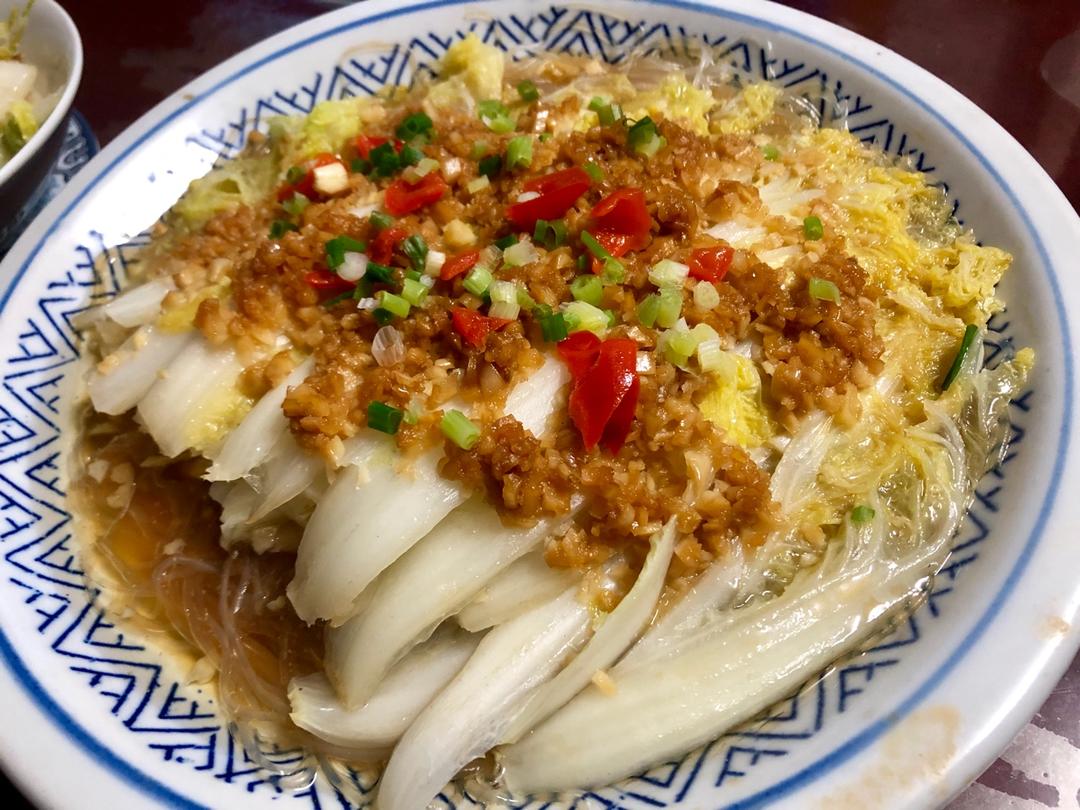蒜蓉粉丝蒸娃娃菜