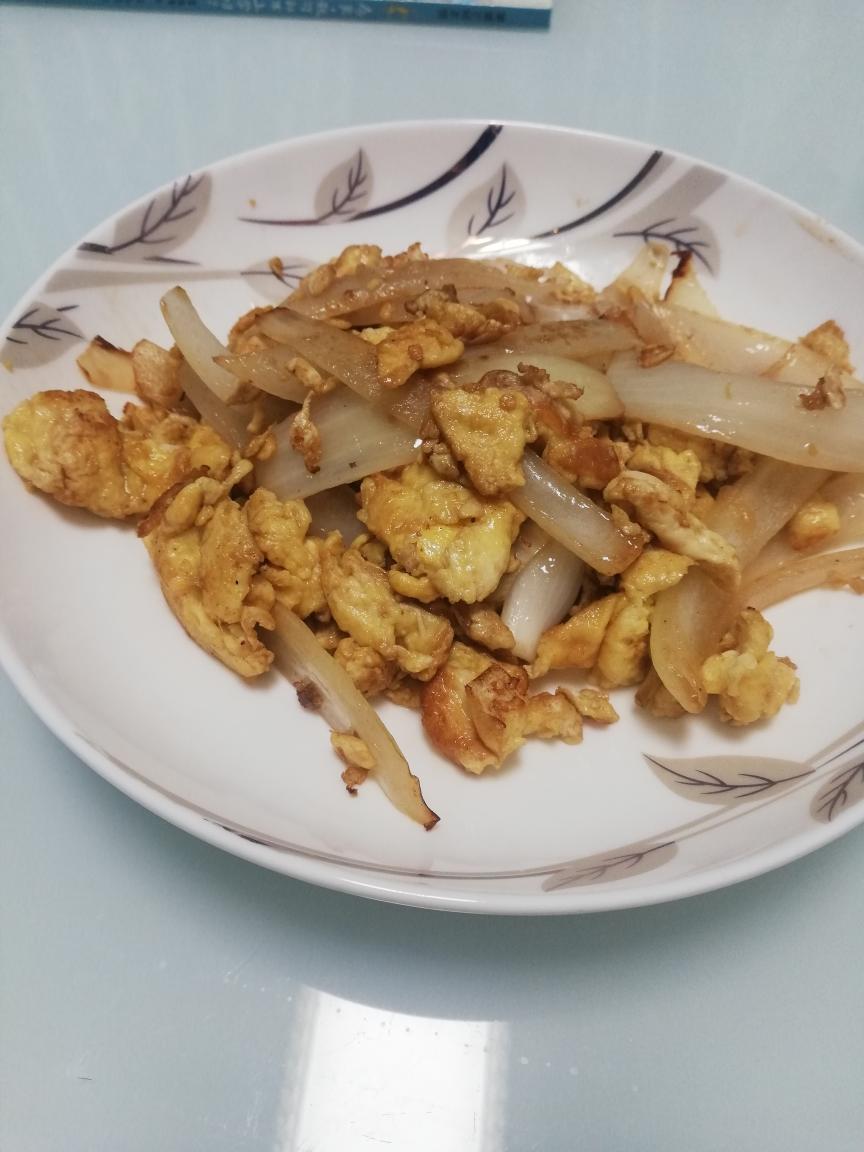 洋葱炒蛋