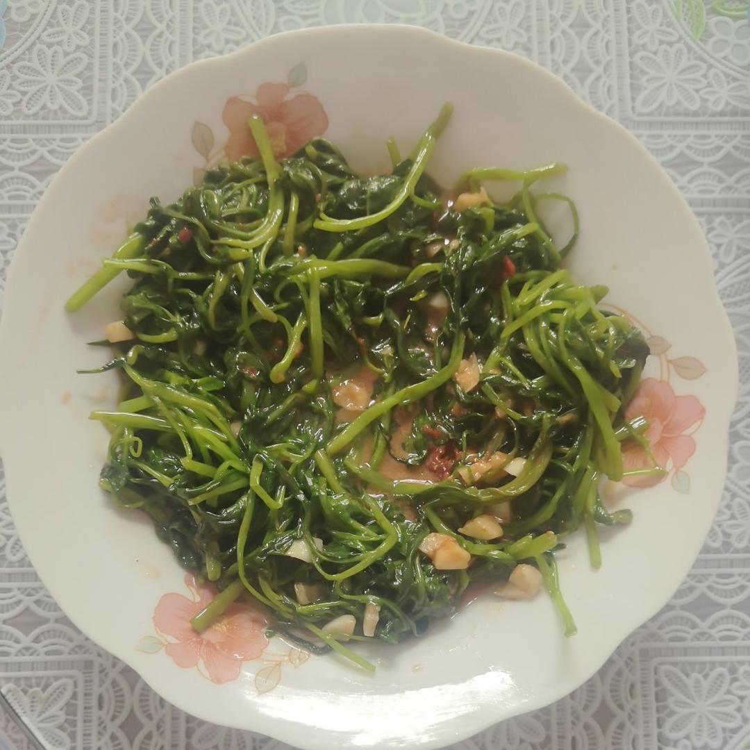 腐乳空心菜，好吃还减肥