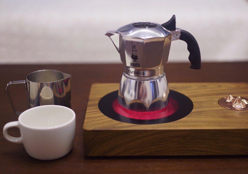 比乐蒂摩卡壶煮咖啡过程 都来刷你们的摩卡壶