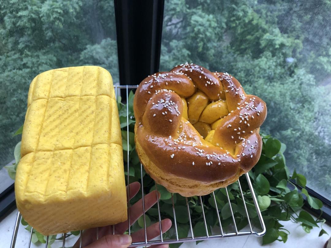 无一滴水的南瓜老面包