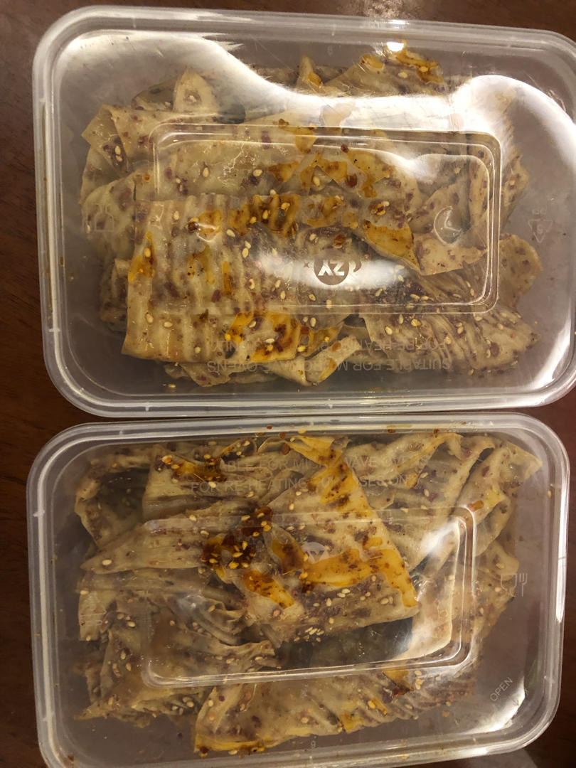 童年的零食—自制大辣片！