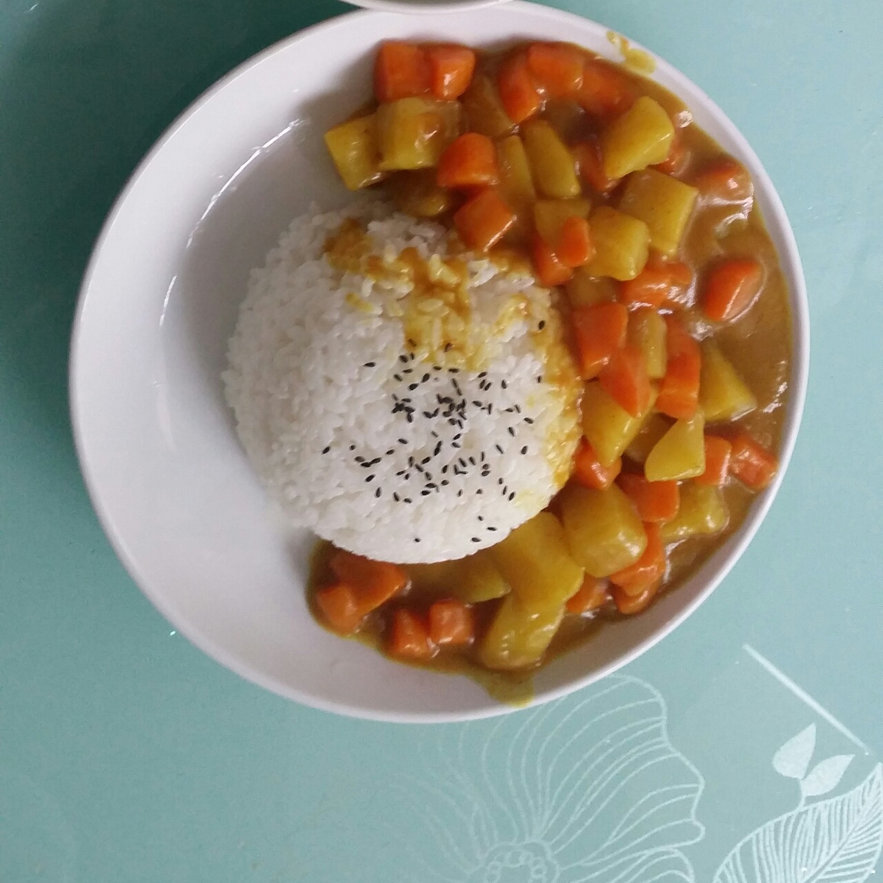 基础版土豆咖喱饭