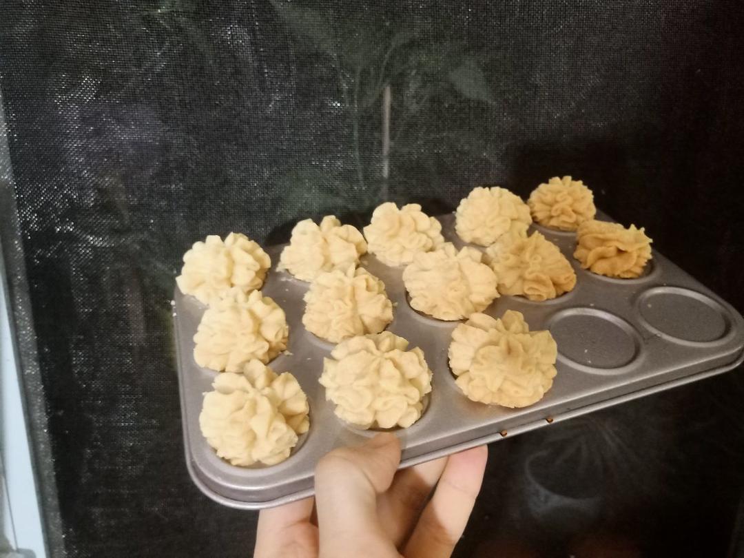 简单只要四种材料的珍妮曲奇（超详细步骤）🤩