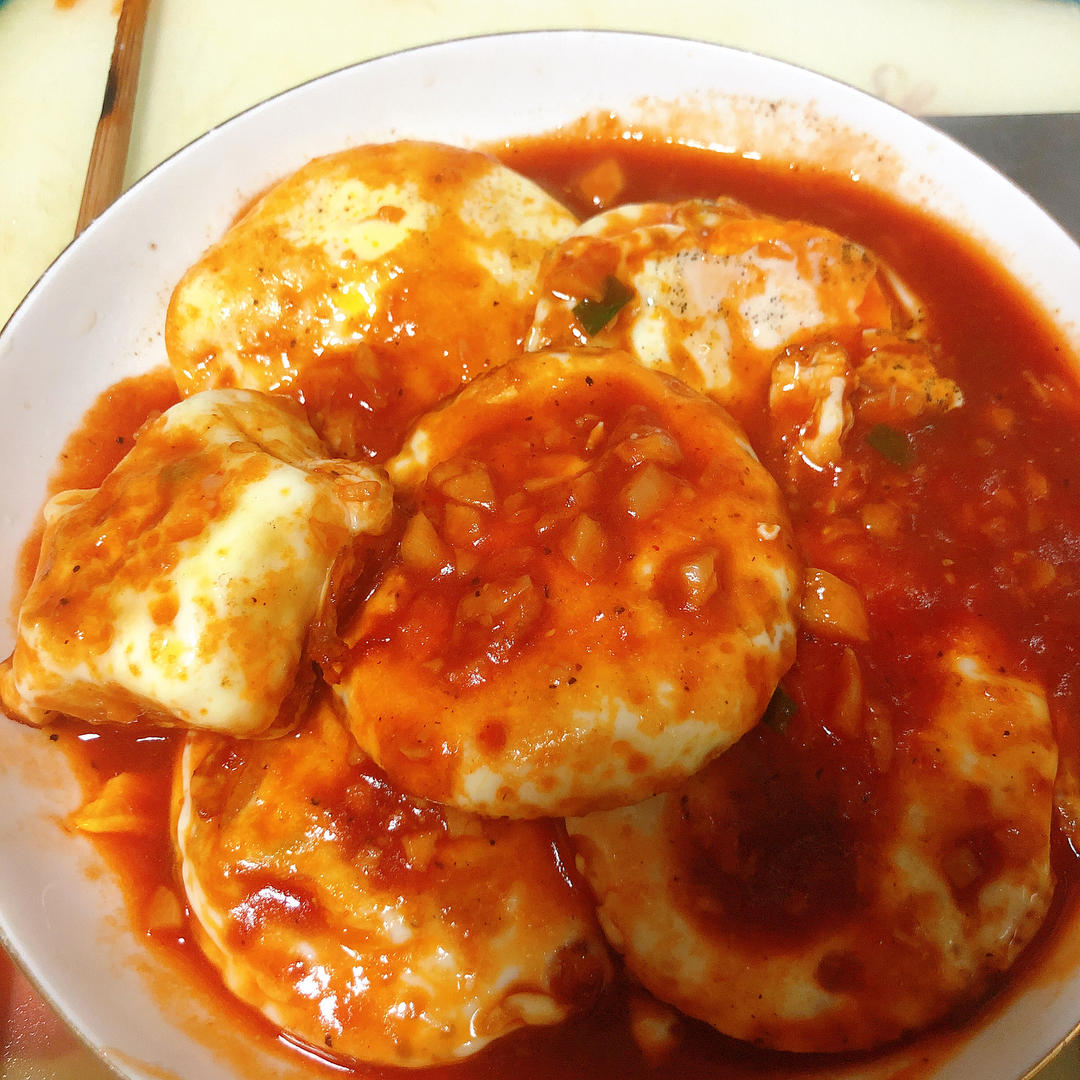 鸡蛋神仙吃法～给肉都不换的糖醋荷包蛋